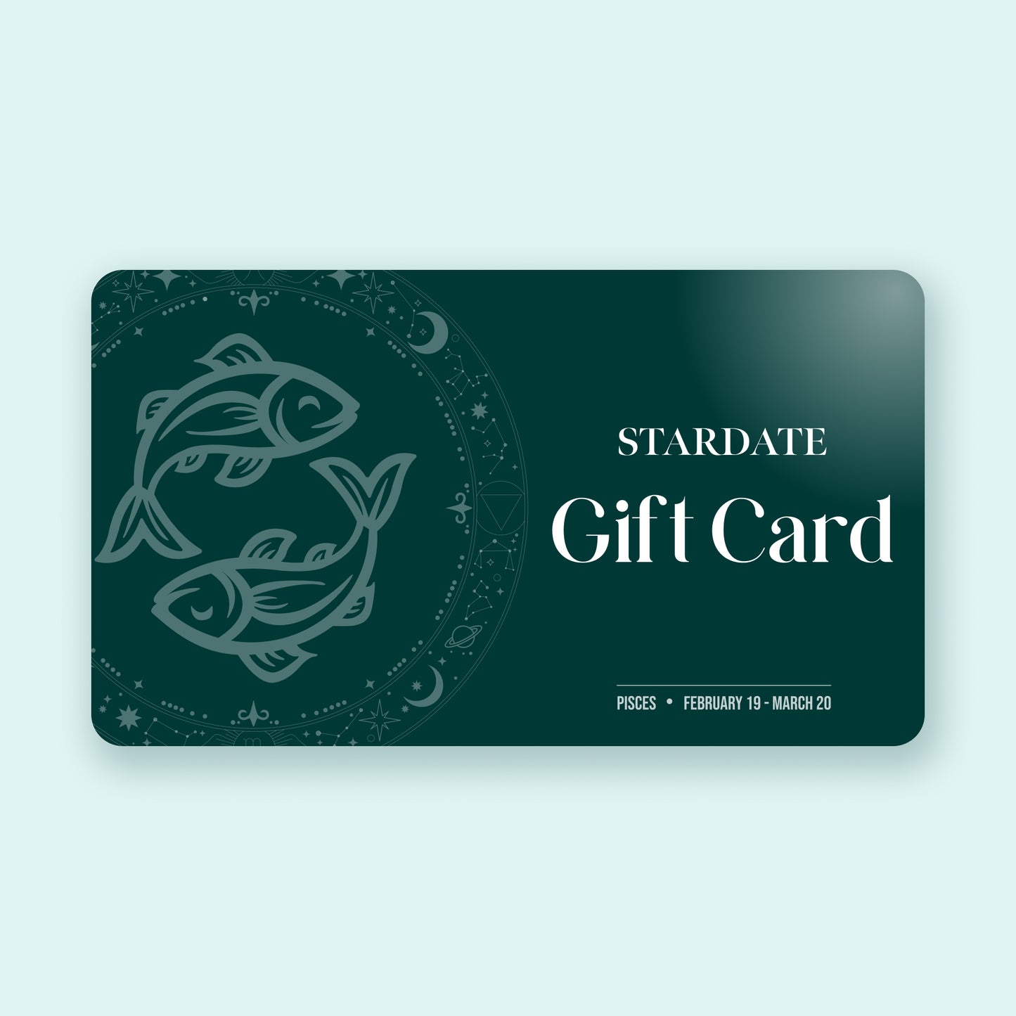 Stardate Gift Card Pisces Generic