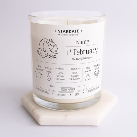 stardate-birthday-candle-frontfebruary-1-one