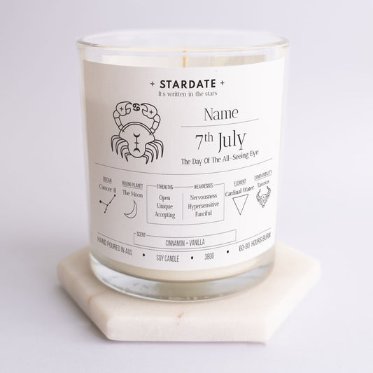 stardate-birthday-candle-frontjuly-7-seven