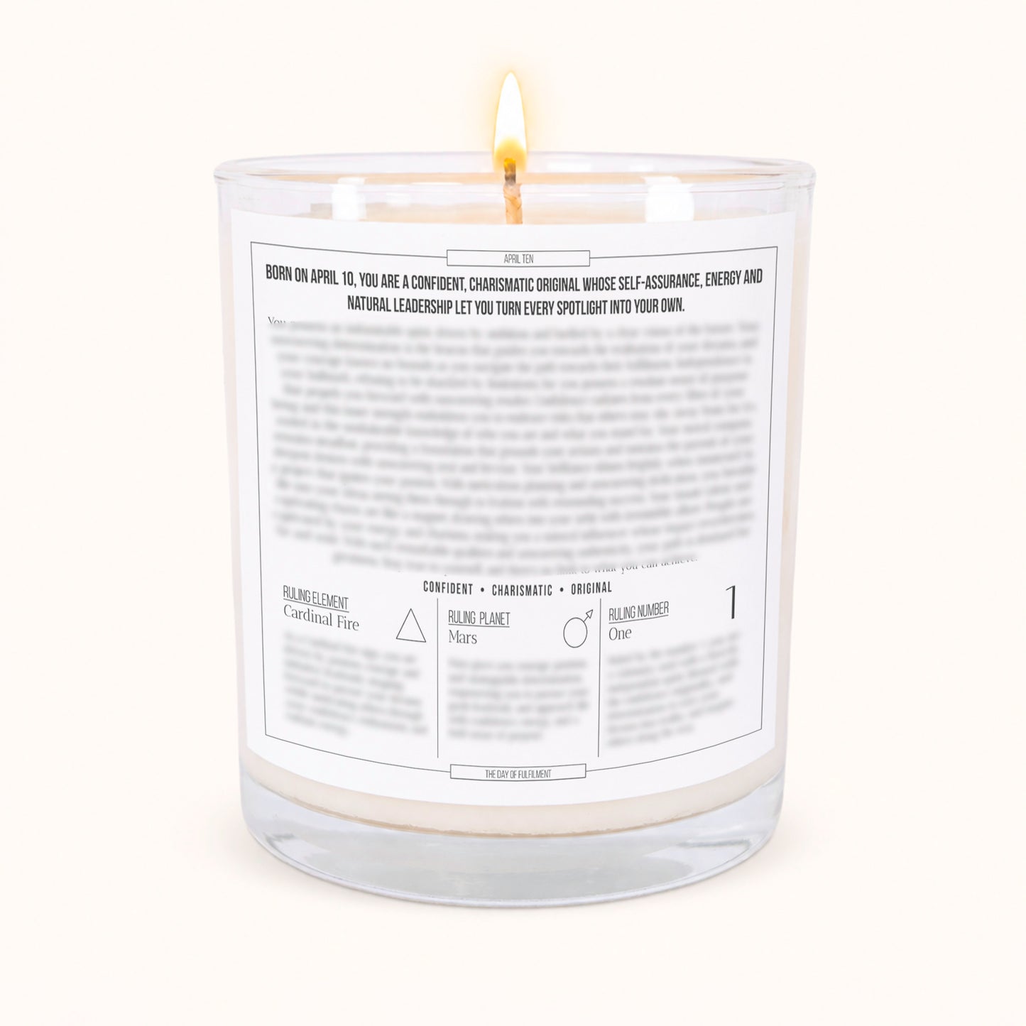 April 10th | Aries Candle