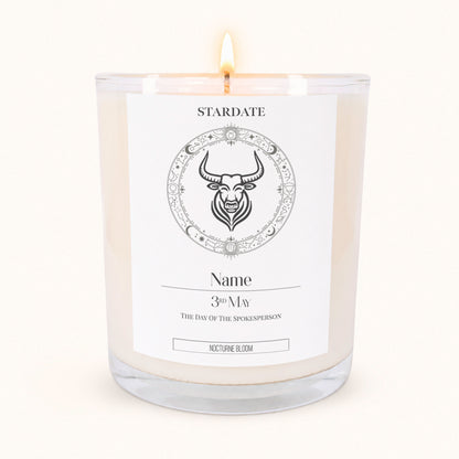 stardate-zodiac-birthday-candle-front-may-3-three