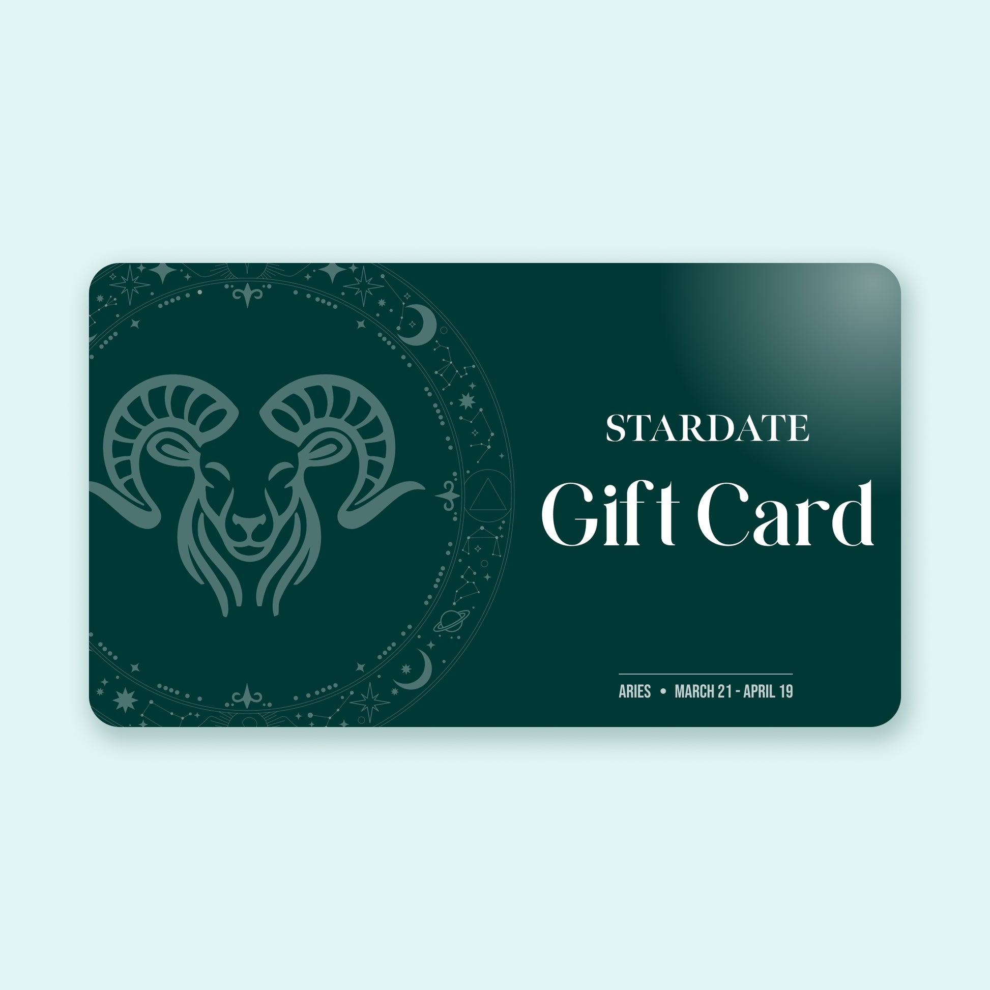Stardate Gift Card Aries Generic