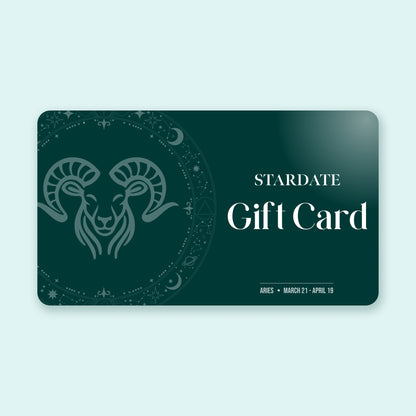 Stardate Gift Card Aries Generic