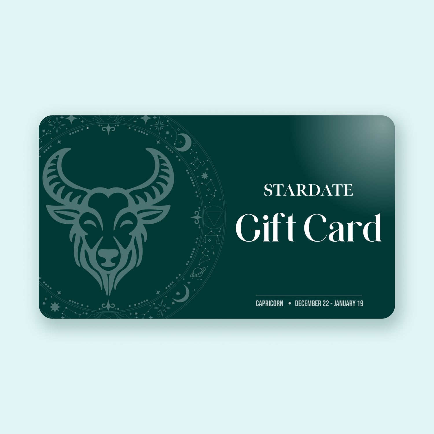 Stardate Gift Card Capricorn Generic
