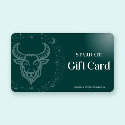 Stardate Gift Card Capricorn Generic