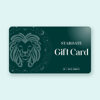 Stardate Gift Card Leo Generic