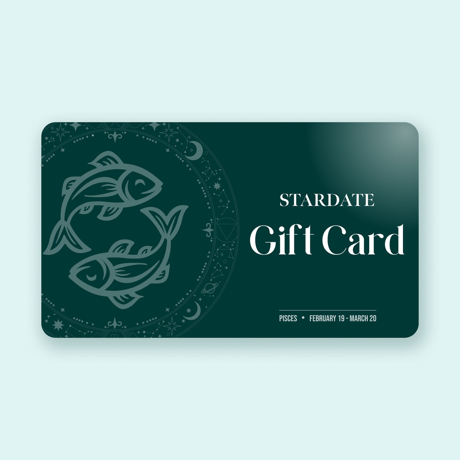 Stardate Gift Card Pisces Generic