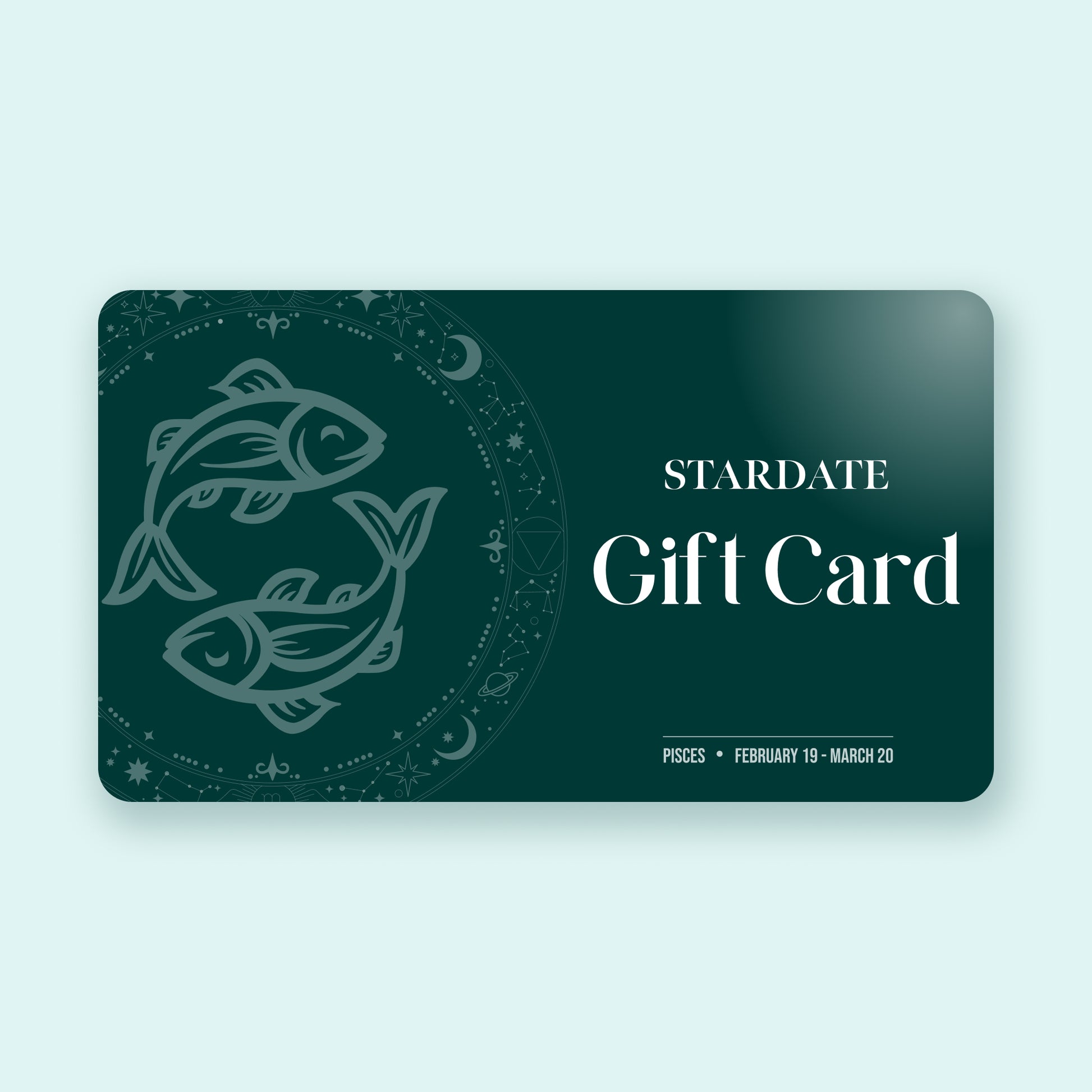 Stardate Gift Card Pisces Generic