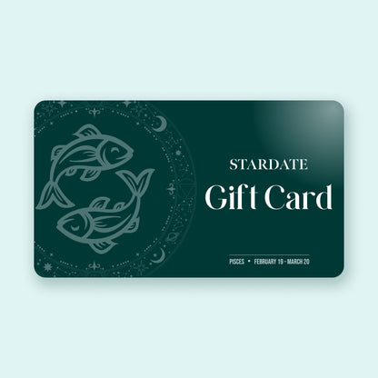 Stardate Gift Card Pisces Generic