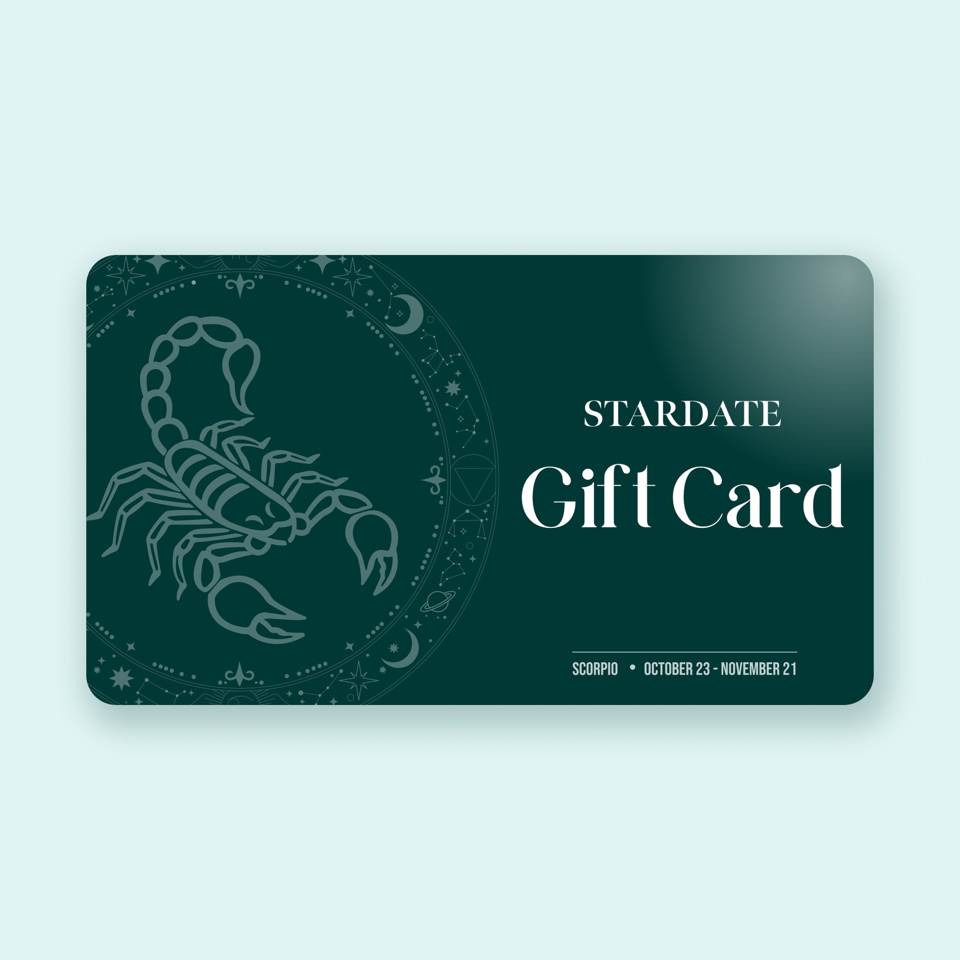 Stardate Gift Card Scorpio Generic