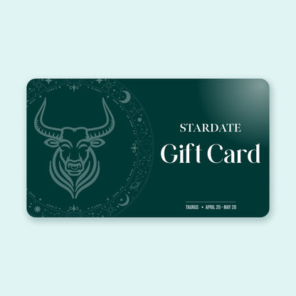 Stardate Gift Card Taurus Generic