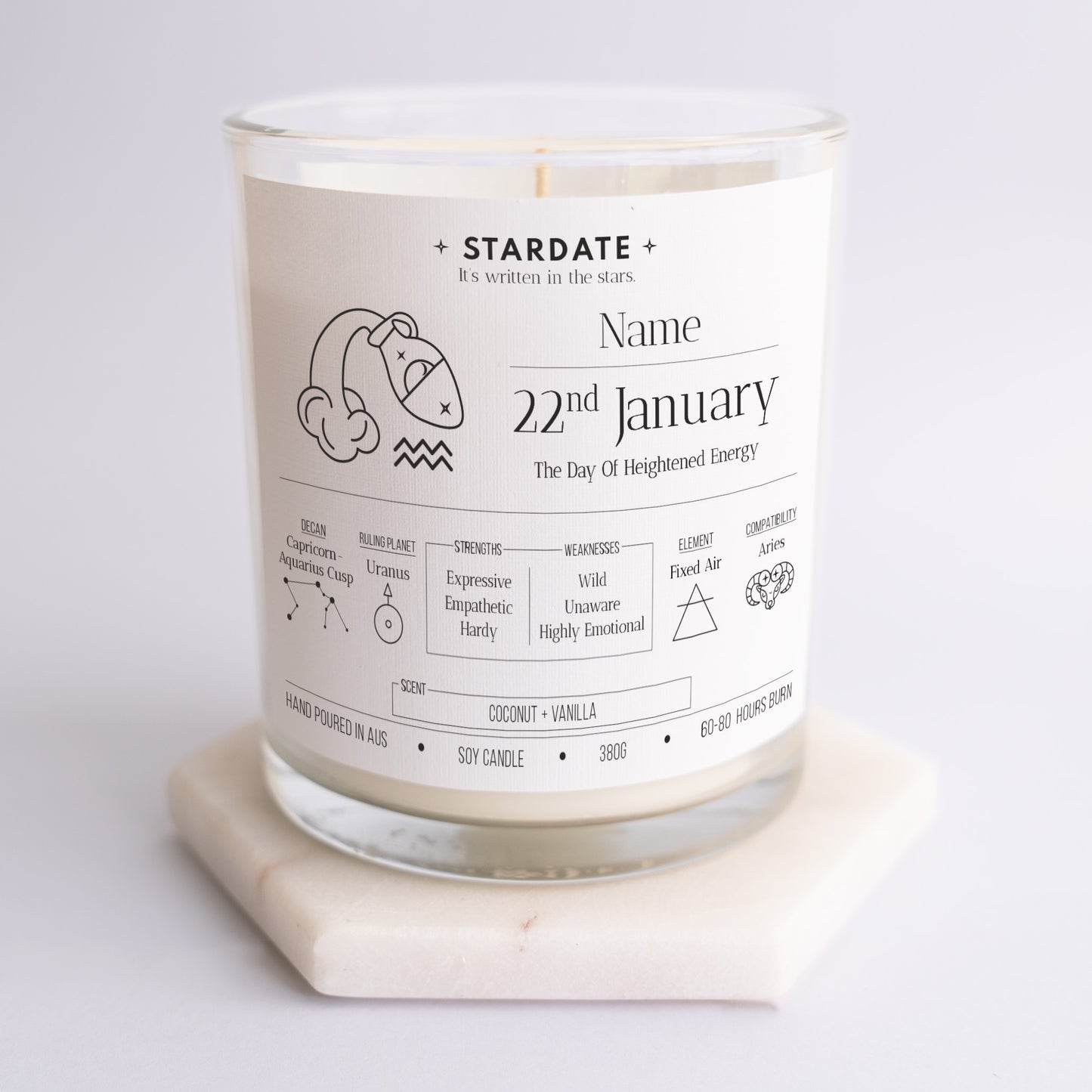 stardate-birthday-candle-frontjanuary-22-twenty-two