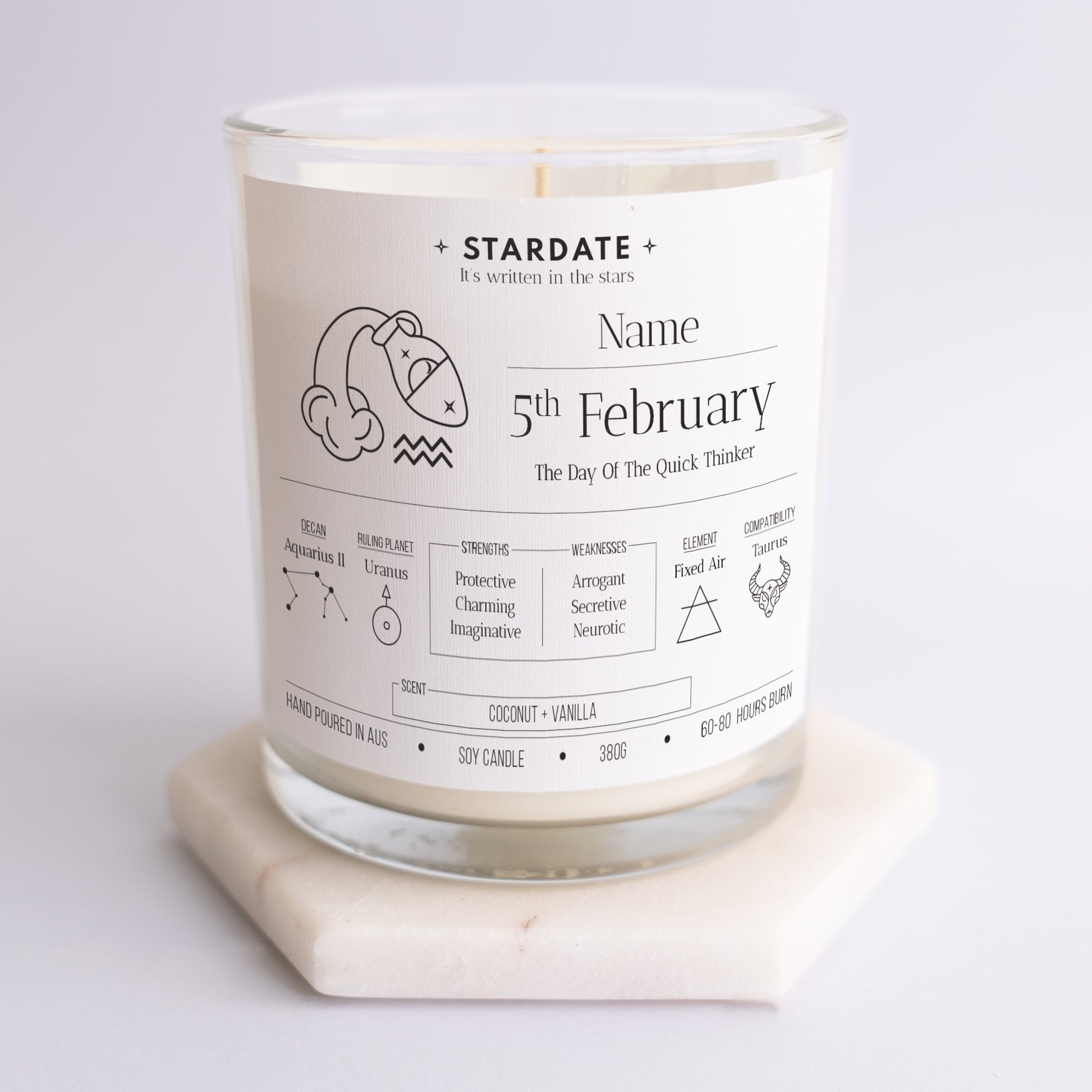 stardate-birthday-candle-frontfebruary-5-five