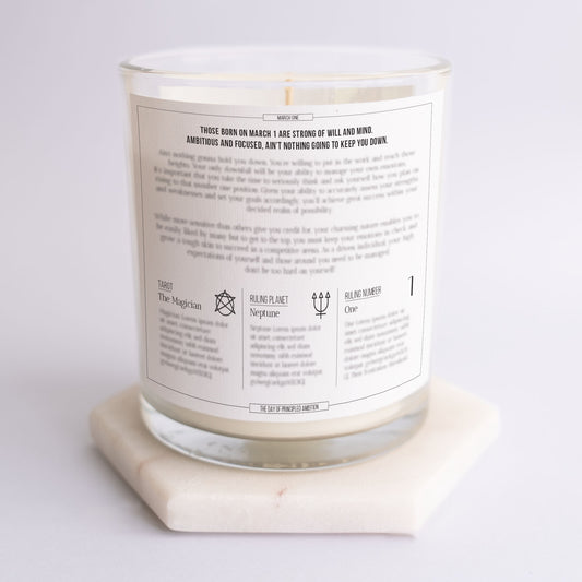 Pisces Zodiac Candle